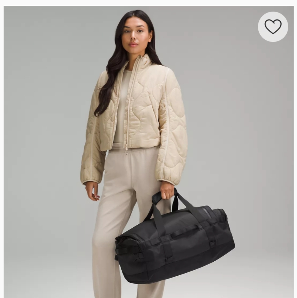 NWT Lululemon 2-in-1 Travel Duffle Backpack